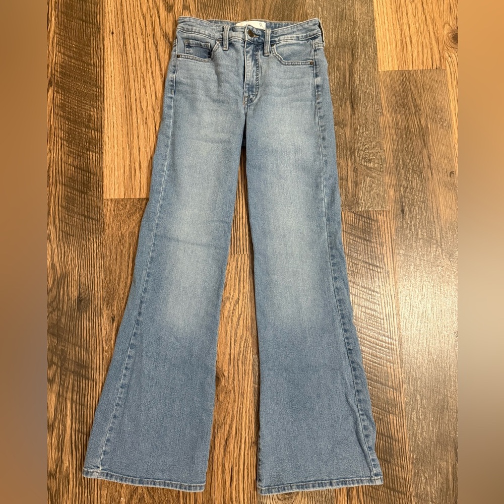 Sam Edelman Light Blue Flare Jeans